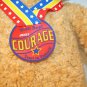 Gund 2003 Courage Brown Wish Bear 26" w/tags Medal Plush Toy May Dept Stores