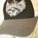 Orange County Choppers Dice Black Gray Ivory Fitted/stretchy Dad truck cap hat