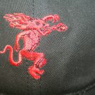 Fireball Cinnamon Whisky black red logo Dad souvenir snapback cap hat Sazerac Co