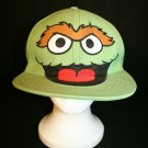 Sesame Street Oscar the Grouch Green fitted cap hat size 7 3/8