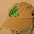 Univ Arkansas at Monticello AM Boll Weevils NCAA tan green strapback Dad Hat Cap