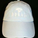 Doral Florida light blue white Souvenir strapback Dad Ahead cap hat