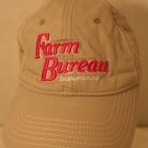 Farm Bureau Insurance Auto Home gray pink logo adjustable Dad Trucker Cap Hat