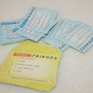 FRIENDS Trivia Game 2002 Replacement Cards Blue Yellow Questions Answers