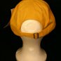 Golden Bell Productions embroidered logo strapback Dad khaki dark yellow cap hat
