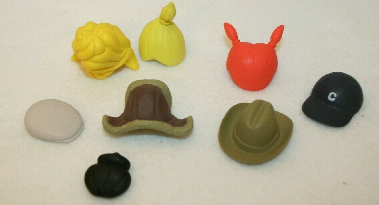 Cranium WOW 2007 Game replacement hats hairdo special die