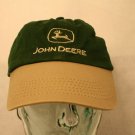John Deere Power Systems strapback hunter green tan logo Dad trucker cap hat