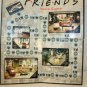 FRIENDS Trivia Game 2002 Board Replace wall hang Central Perk Ross Rachel Joey