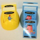 Cranium Turbo Ed Game Blue Yellow Cards replacement pcs Creative Cat Word Worm
