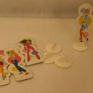 Classic Mystery Date 05 Board Game Replace Pawns stands clothing accessory cards