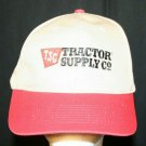 Tractor Supply Co Brentwood Tennessee tan red bill snapback Dad trucker cap hat