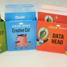 Cranium WOW 2007 Game replacement Green Red Blue Yellow card decks