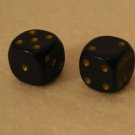Monolopy European Landmark Edition Game 1992 Replacement special dice Blue Gold