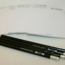 Cranium WOW 2007 Game 4 replacement black pencils & 4 white note pads