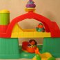Playskool Weebles Green Red Yellow Barn dance playground playset 3 weebles trike