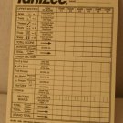 Yahtzee 40th Anniversary Collectors Edition Game Score Pad ONLY Replacement