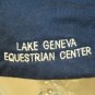 Lake Geneva Classic Equestrian Ctr Blue Strapback souvenir trucker Dad Cap hat