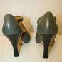 Boutique 9 Gray Round Toe Pumps Buckle Straps Women Shoes size 7.5 Never worn