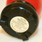 VG Avon Peony vase decorative red bottle Moonwind cologne 1.5 fl oz 1/4 full