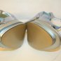 shoedazzle gomax Blue Ice Platform Sandals Pumps Women's Shoes sz 7.5 NEVER WORN