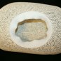 Order of the Eastern Star White Fedora Straw Hat Cap Sash VTG