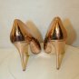 River Island Sandy Rose Gold Pumps Women Shoes UK size 8 EU 41 US 11 Never Worn