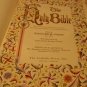 VTG The Holy Family ed Bible Catholic Press 1950 faux leather illustrated tabs
