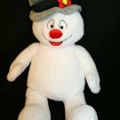 Build a Bear Workshop 18 in Frosty the Snowman Gray hat White Plush