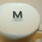 Rae Dunn by Magenta ivory red XL letters MINE Coffee Tea Mug