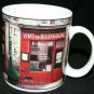 The Sakura Table Storefronts vins de Bourgogne Red Brown White Coffee/Tea Mug