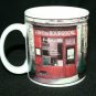 The Sakura Table Storefronts vins de Bourgogne Red Brown White Coffee/Tea Mug