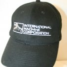 Int'l Machine Corp Holbrook NY Black strapback Dad Trucker Cap Hat logo