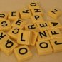Upwords 3-dimensional 1983 Word Game 58 replacement tiles Spell Stack Score