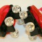 Build a Bear Workshop clothing Pink sparkle flip flop sandals roller skates