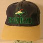 RedHead Blue distressed Denim Green logo adjustable Dad Trucker Cap Hat