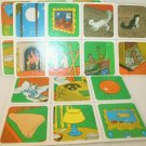 GoodNight Moon Game 4 Replacement Playing Boards Cat Squirrel MIttens Rabbit