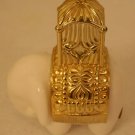 VG Avon Royal Elephant decorative bottle Topaze cologne 1.5 fl oz 1/4 full gold