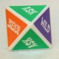Guess What I am Game Replacement Die Dice Red Green Purple Orange Blue