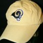NFL Los Angeles CA Rams Gold embroidered logo strapback souvenir cap hat