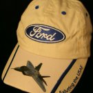 Ford AirVenture Saluting USAF adjustable Light Khaki Tan Dad Cap Hat Patch logo