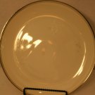 Seizan Fine China Carolyn 7906 Salad Plate Silver White Gray Rose Leave REPLACE