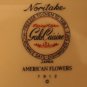 Noritake Gold Cuisine American Flowers Ivory Salad Bread Plate 7" Japan REPLACE