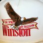 Winston Spirit of Freedom Embroidered Eagle Tan Snapback Cap Hat Dad Trucker