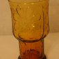 VTG LIBBEY Amber Country Garden Daisy drinking glass water tea REPLACEMENT