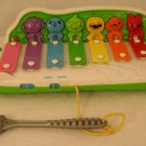 LeapFrog Learn & Groove Xylophone Zoo animals bi-lingual light music sounds play