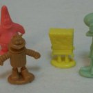 Spongebob Squarepants Wacky Race to Krusty Krab 4 Game Movers pcs Mattel REPLACE