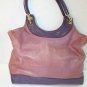 Kate Spade Islington Joanna Amethyst Purple Leather Footed Tote Handbag Purse
