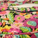 Vera Bradley Va Va Bloom retired 2012 Cross-body Saddlebag Tote Handbag Purse