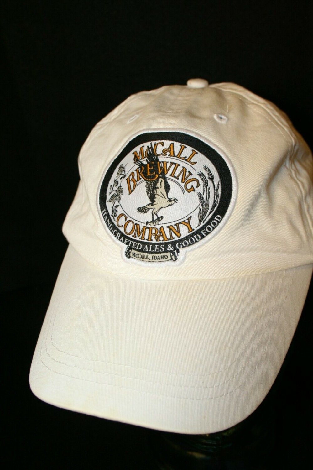 McCall Brewing Co ID Hand-crafted Ales & Good Food Souvenir White Dad Cap Hat