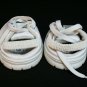 Build a Bear Workshop White Skechers Elastic Back Slip-on Tennis shoes Outfit